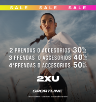Desata tu máximo rendimiento con 2XU – ¡Aprovecha el descuento escalonado en Sportline!